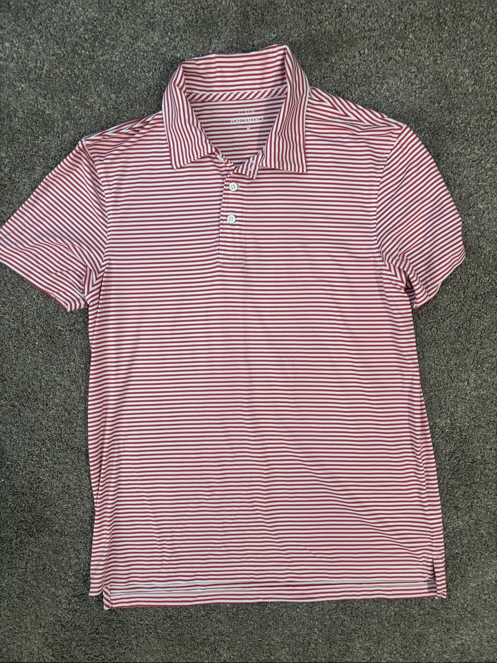 J Crew Striped Polo Shirt